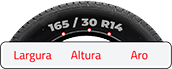 Promoção de Pneus na Paulinho Motos em até 6X sem Juros 
